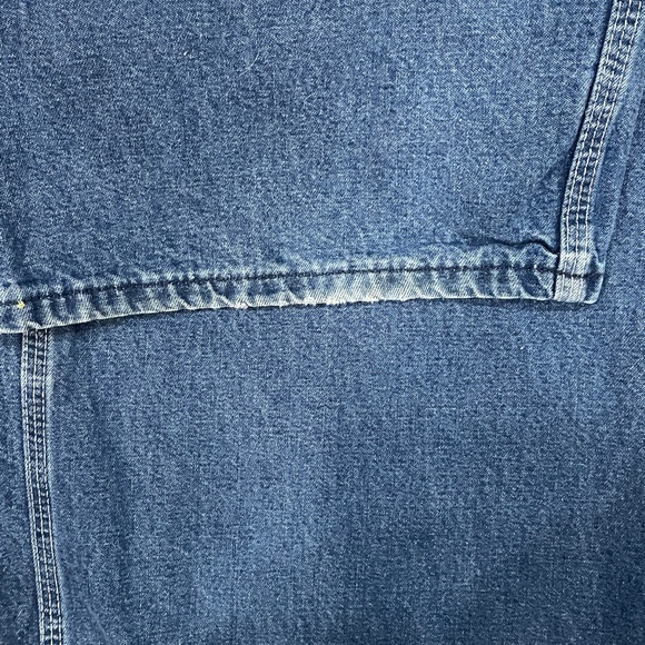 Carhartt Denim Overalls Medium Wash 36 x 32 - Picture 6 of 7